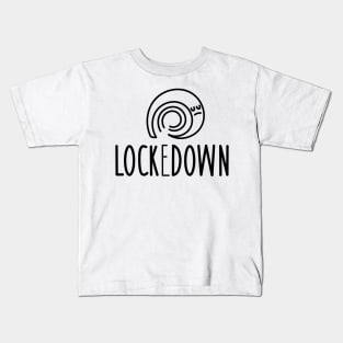 Lockdown curl hairstyle Kids T-Shirt